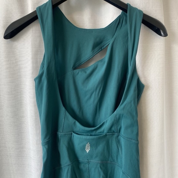 Free People Movement One Piece Bodysuit Illuminate, in blue, size xs - Picture 8 of 11